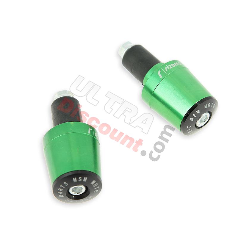 Tappi protezione manopole verde (tipo 7) per Shineray 200STIIE et 200STIIEB, Ricambi Shineray 200STIIE e STIIEB