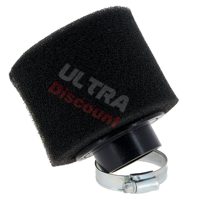Filtro aria doppia spugna nera (36mm), Ricambi Mini Moto