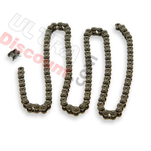 Catena Rinforzata per mini moto 64 Maglie Passo piccolo, Ricambi pocket supermoto