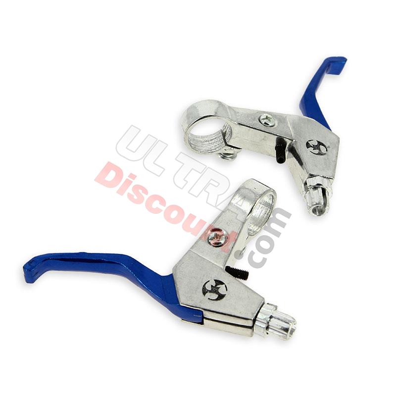Leve freni in alluminio (blu), Ricambi Polini 911 GP3