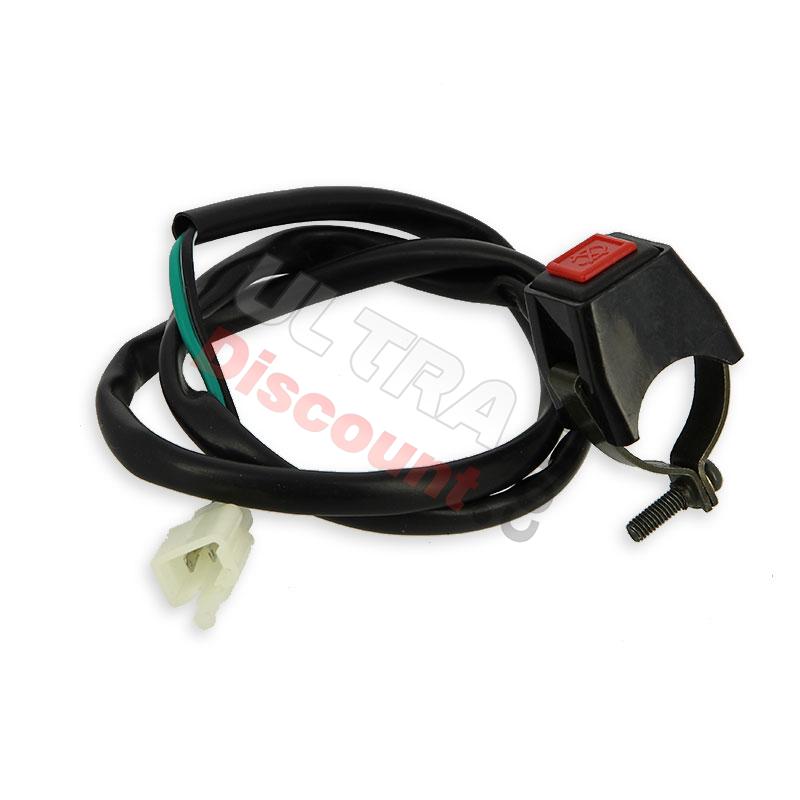 Comando avviamento-spegnimento typo2 per Ricambi supermotard, Ricambi pocket supermoto