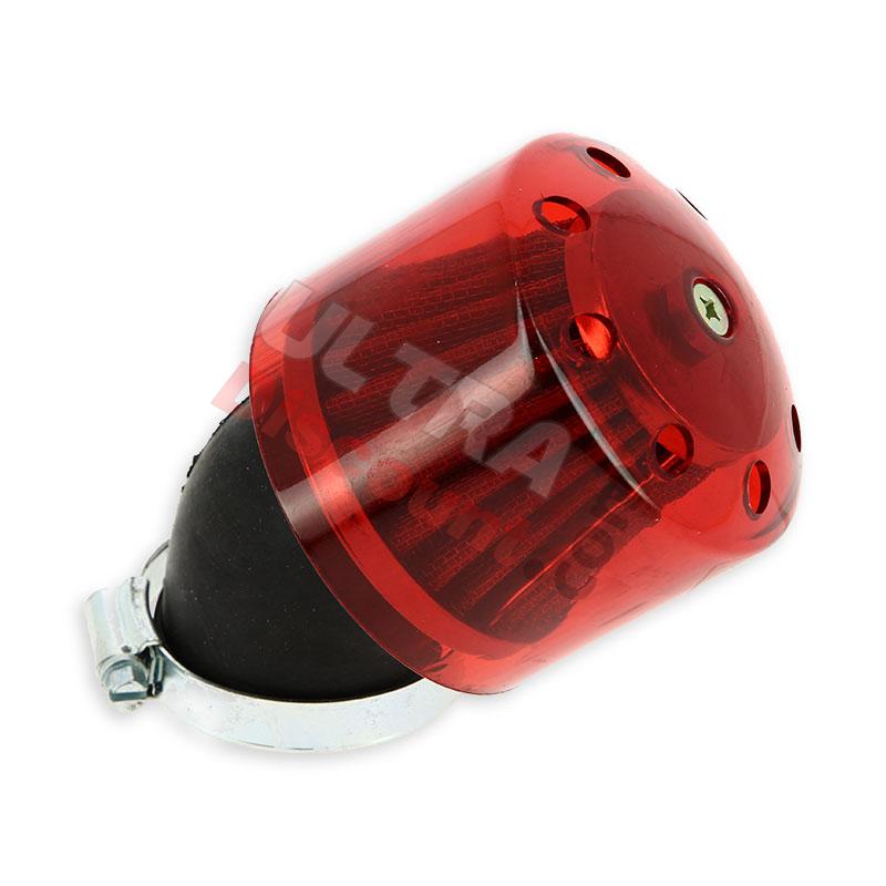 Filtro aria Racing per Quad Shineray 250cc STXE (42mm) Rosso, Ricambi Shineray 250 STXE