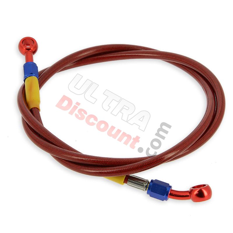 tubo del freno a Dirt Bike 120cm (Rosso), Ricambi Pit Bike