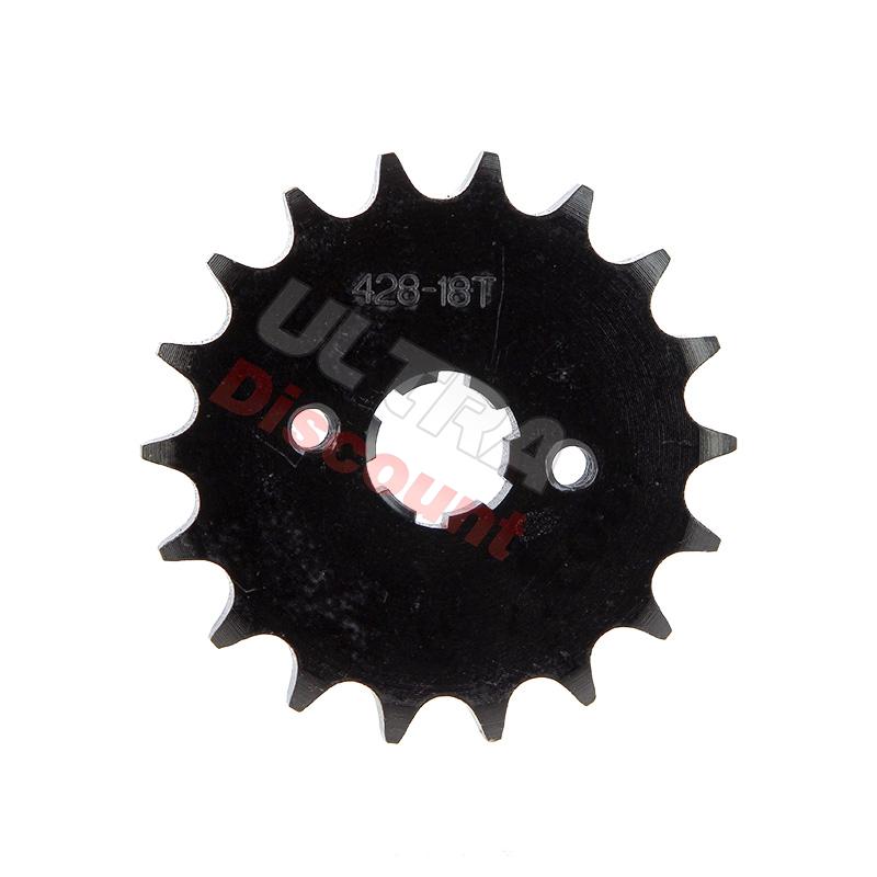Pignone a 18 denti per Quad Shineray 250cc STXE, Ricambi Shineray 250 STXE