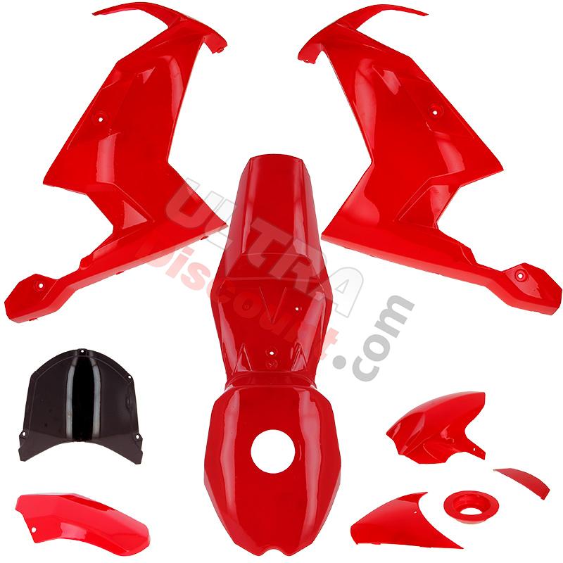 Carena per mini MT4 rossa, Ricambi Pocket Blata MT4