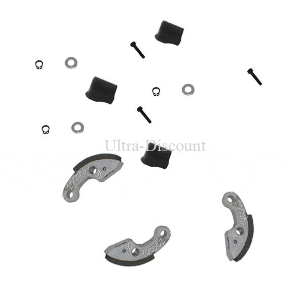 Kit ganasce per frizione a 3 masse Zocchi, Ricambi Pocket Blata MT4
