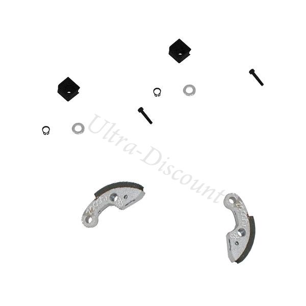 Kit ganasce per frizione a 2 masse Zocchi, Ricambi Pocket Blata MT4