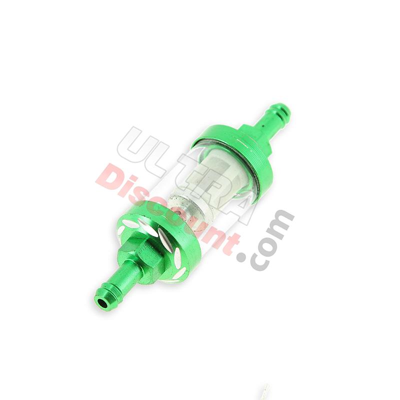 Filtro benzina smontabile di Alta Qualità (tipo 4 Verde) per Pocket Cross, Ricambi Mini moto cross