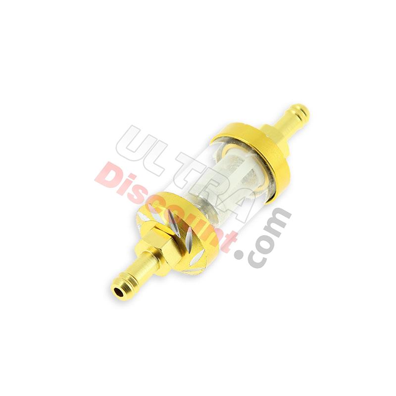 Filtro benzina smontabile di Alta Qualità (tipo 4 Oro) per Bashan 250cc BS250S11, Ricambi quad Bashan 250cc BS250S11