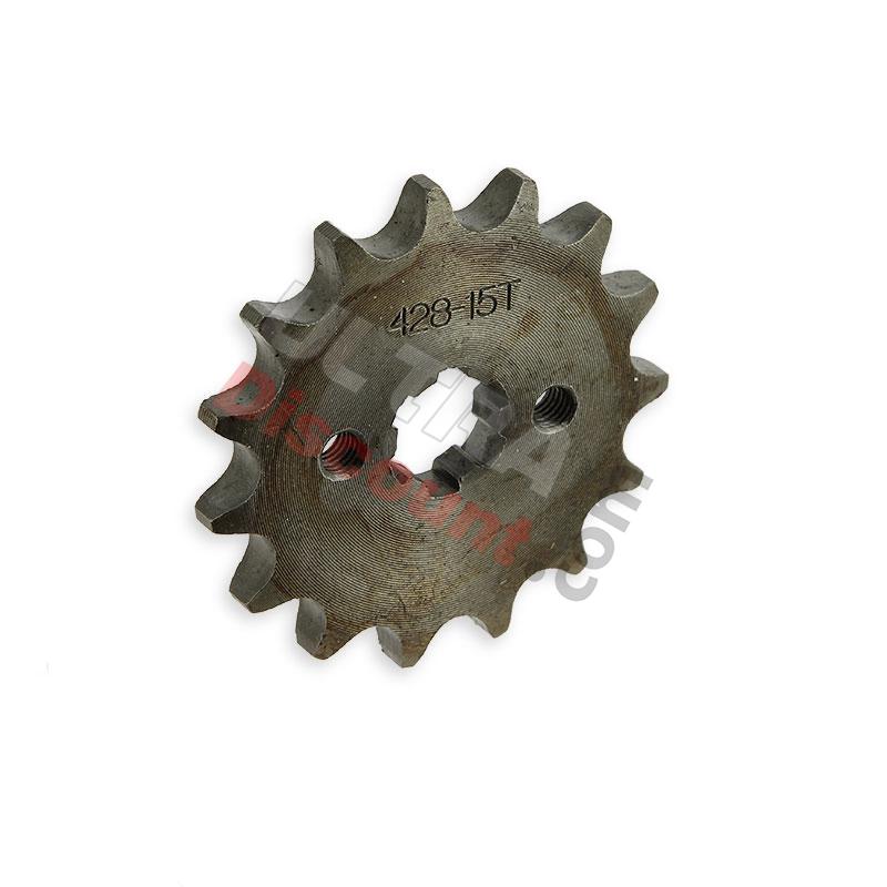 Pignone a 15 denti Per Ace 50cc - 125cc (428), Ricambi Ace Skyteam