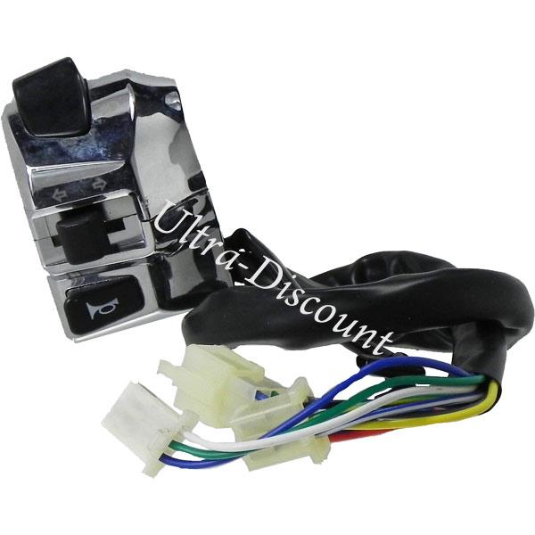 Unità comandi sinistra per scooter Baotian BT49QT-11 (tipo 2), Ricambi Baotian BT49QT-11
