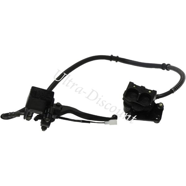 Freno anteriore completo per scooter Baotian BT49QT-7 (tipo 2), Ricambi Baotian BT49QT-7