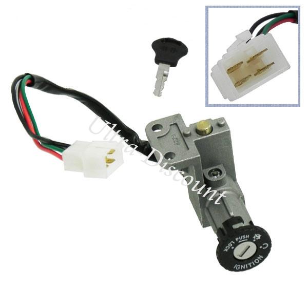 Blocchetto accensione completo per scooter Baotian BT49QT-7, Ricambi Baotian BT49QT-7 Blocchetto accensione completo per scooter Baotian BT49QT-7, Ricambi Baotian BT49QT-7