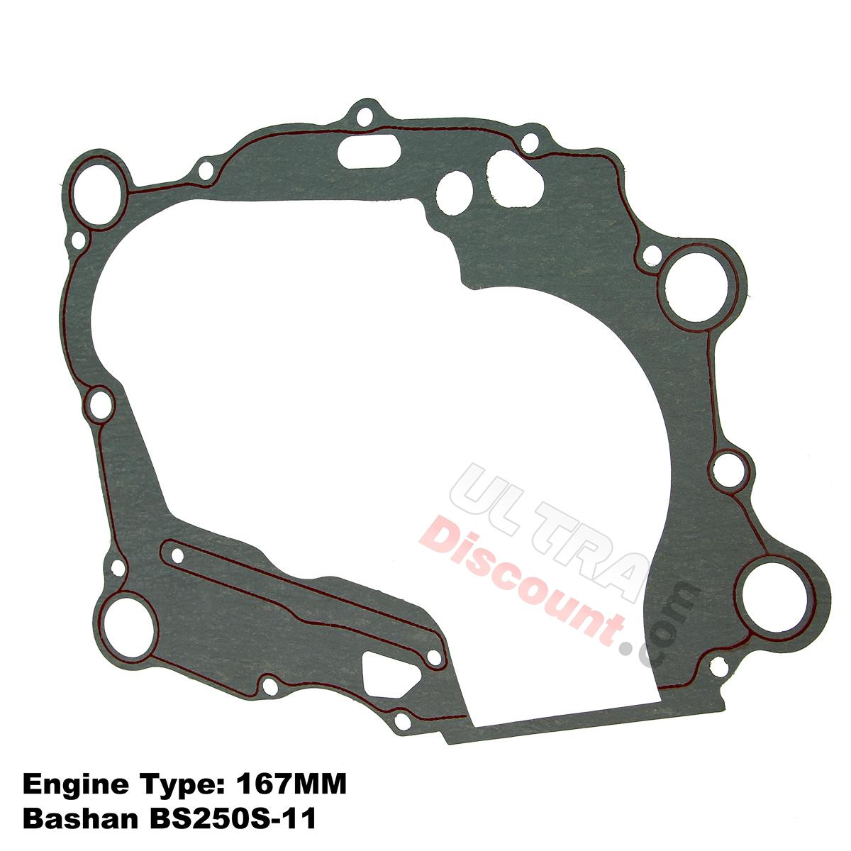 Guarnizione carter per Bashan BS250S-11 (167MM), Ricambi quad Bashan 250cc BS250S11