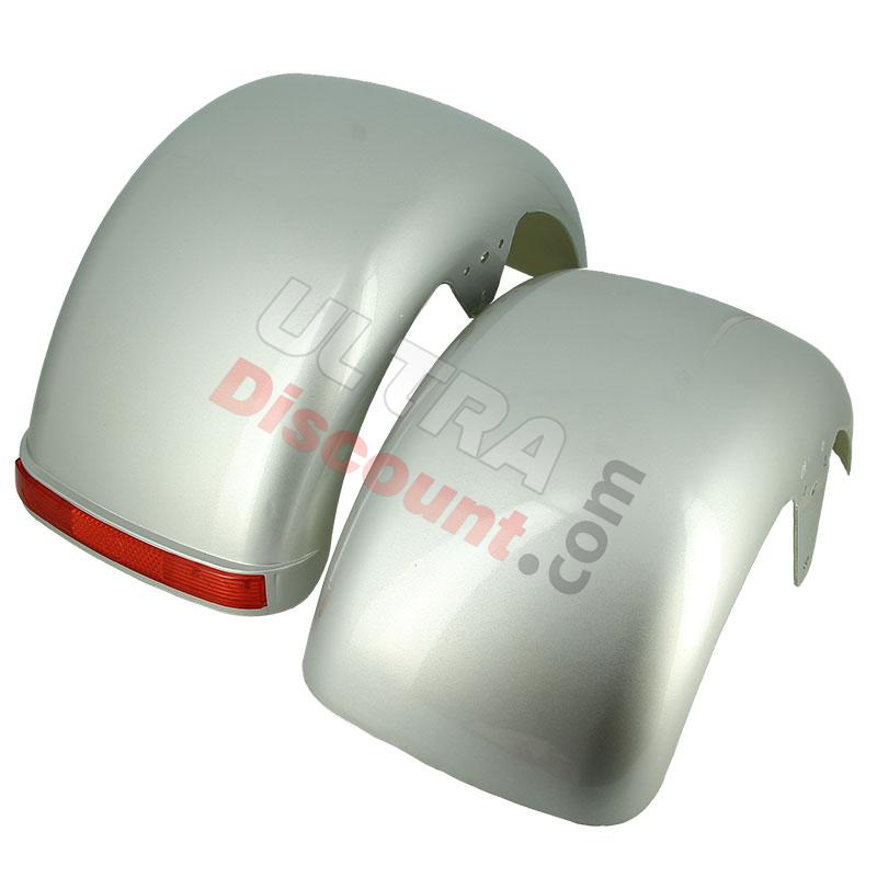 Parafango per CityCoco - Grigio metallizzato, Ricambi Citycoco