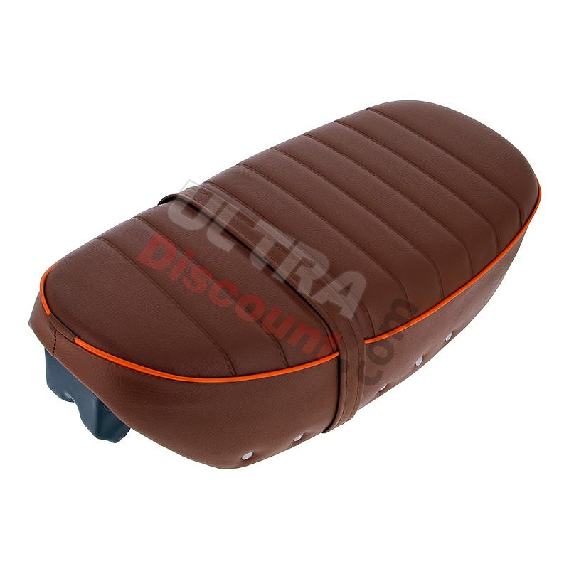Sedile marrone per Dax Skyteam da 50 a 125cc (2,4L), Ricambi Dax Skymax