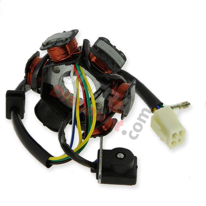 Statore di avviamento di serie per Pit Bike 50 - 125cc tipo 1, Ricambi Pit Bike Statore di avviamento di serie per Pit Bike 50 - 125cc tipo 1, Ricambi Pit Bike