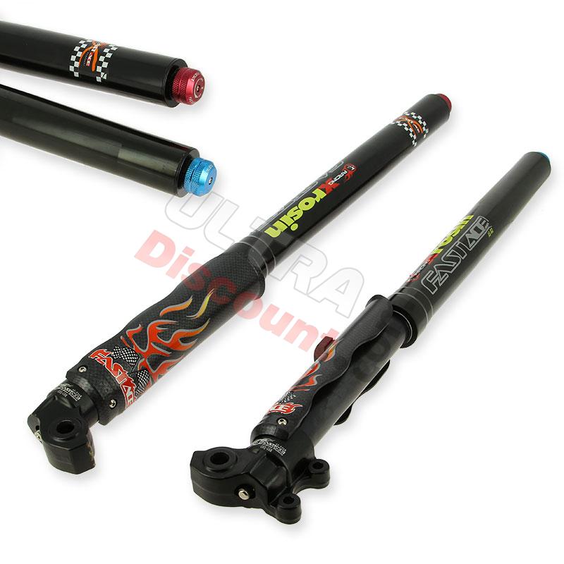 Steli forcella di Alta Qualità 700mm, asse di 15mm - Nero, Ricambi Pit Bike Steli forcella di Alta Qualità 700mm, asse di 15mm - Nero, Ricambi Pit Bike