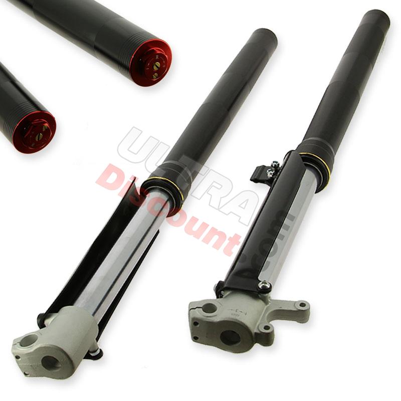 Steli forcella di Alte Qualità 800mm, asse di 15mm - Nero, Ricambi Pit Bike Steli forcella di Alte Qualità 800mm, asse di 15mm - Nero, Ricambi Pit Bike