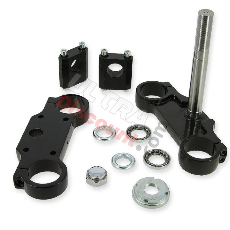 Testa forcella completa 45x48x160 per Pit Bike (typo 2) - NERO, Ricambi Pit Bike Testa forcella completa 45x48x160 per Pit Bike (typo 2) - NERO, Ricambi Pit Bike