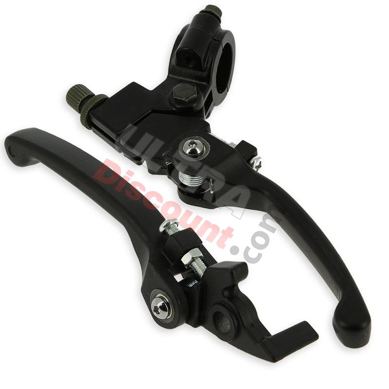 Coppia di leve per Pit Bike in alluminio UD Racing (Nerro), Ricambi Pit Bike