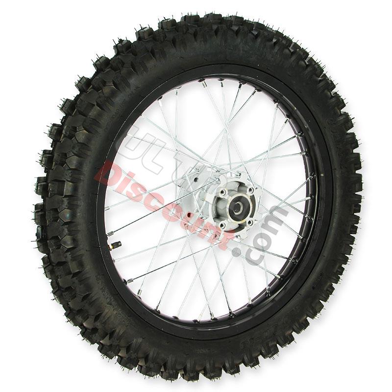 Ruota posteriore 18'' NERA per Pit Bike (110/90-18), Ricambi Pit Bike Ruota posteriore 18'' NERA per Pit Bike (110/90-18), Ricambi Pit Bike