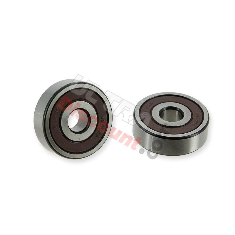 Coppia di cuscinetti per ruota Ø10 per pocket quad 6300-RS, Ricambi mini quad