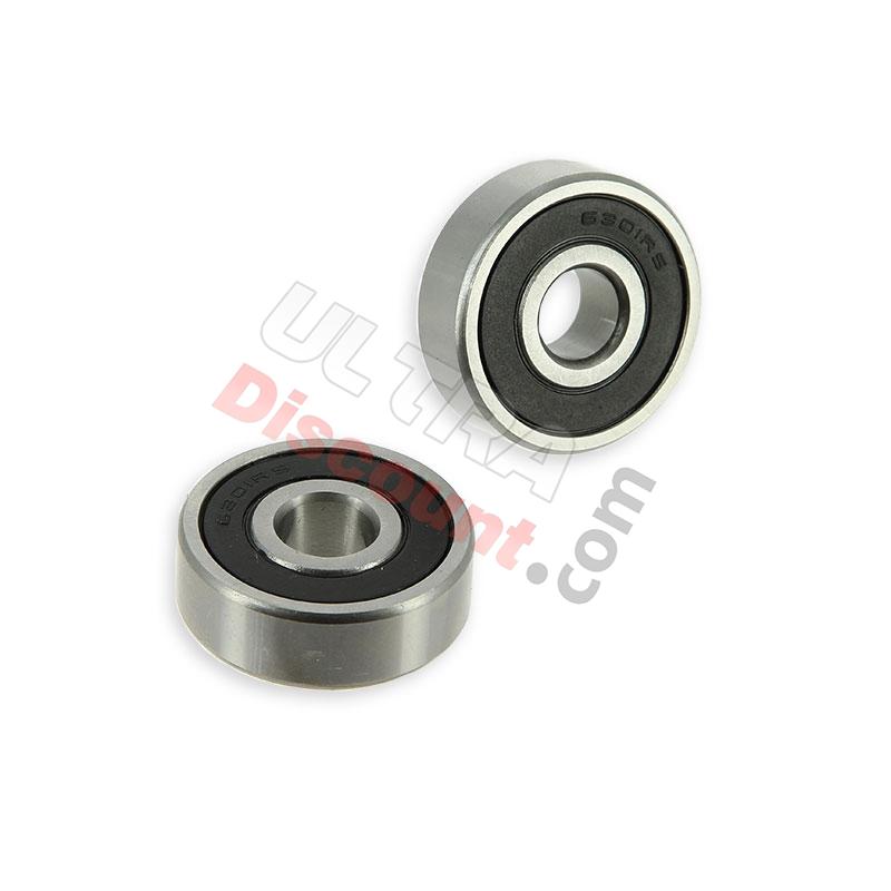 Coppia di cuscinetti per ruota Skymini 6301-RS, Ricambi Monkey - Gorilla