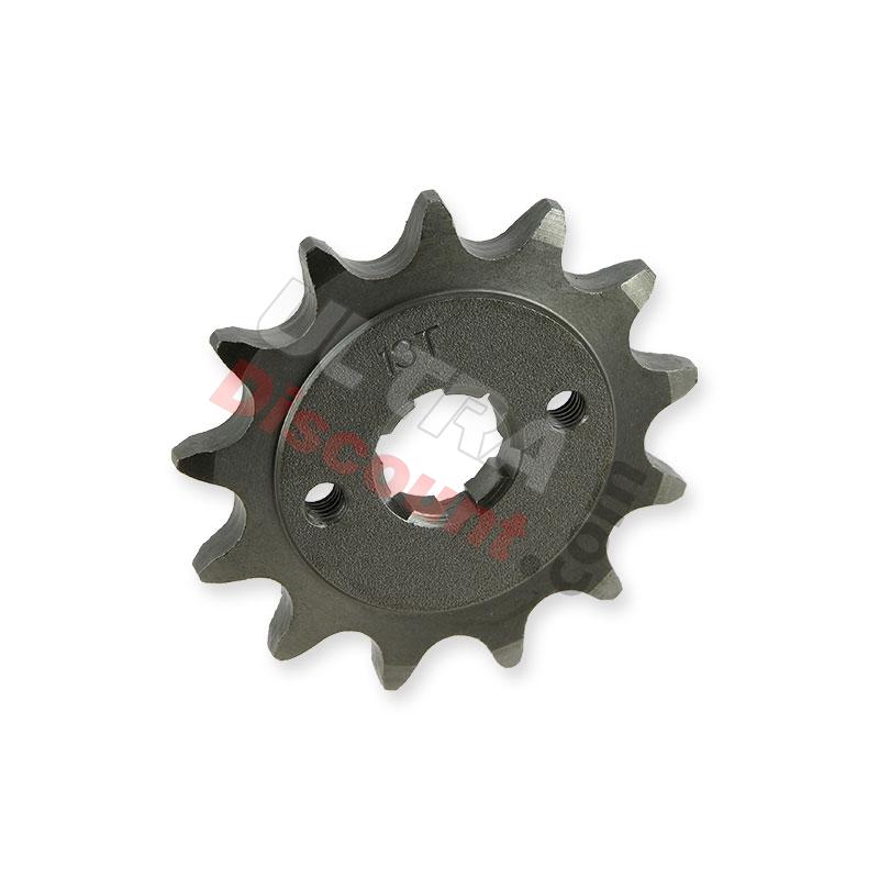 Pignone a 13 denti (520 : Ø:20mm) per Quad cinesi 200cc, Ricambi Quad cinesi 200cc