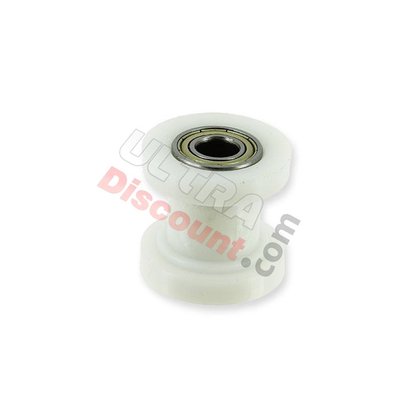 Rotella tendicatena per Dirt Bike (Bianco), Ricambi Pit Bike