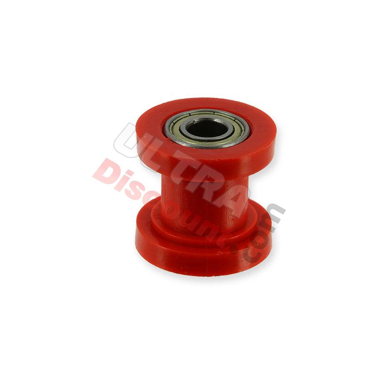 Rotella tendicatena per Dirt Bike (Rosso), Ricambi Pit Bike Rotella tendicatena per Dirt Bike (Rosso), Ricambi Pit Bike
