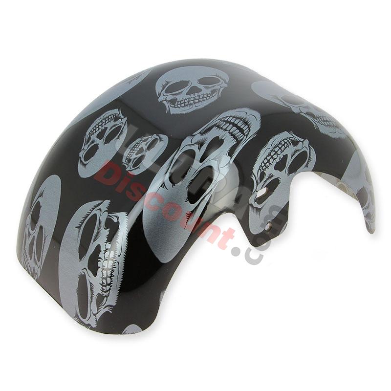 Parafango per Mini CityCoco - teschio grigio nero, Ricambi Mini Citycoco Parafango per Mini CityCoco - teschio grigio nero, Ricambi Mini Citycoco