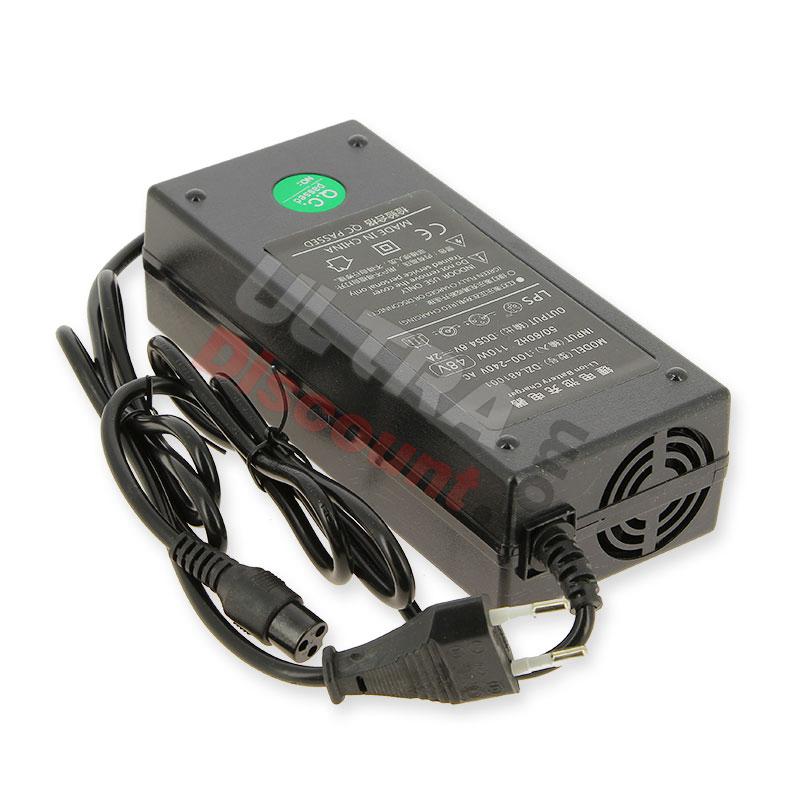 CARICABATTERIA 48V 2A XLR spina model DZL481001 per Mini Citycoco, Ricambi Mini Citycoco