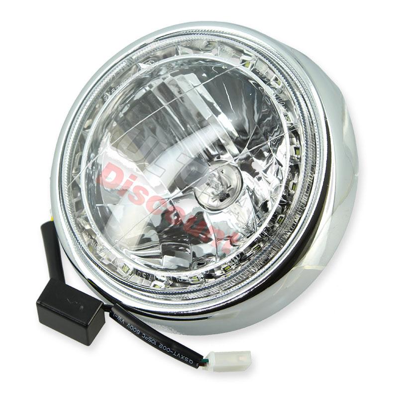 Faro anteriore LED per Monkey-Gorilla Skyteam 50-125cc Euro4, Ricambi Monkey - Gorilla