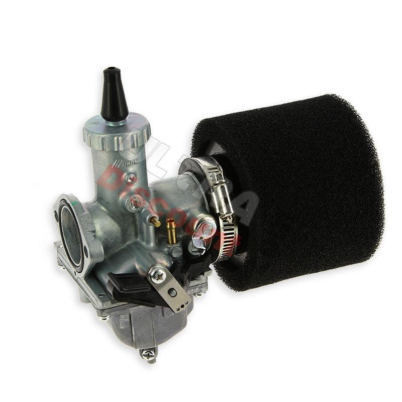 Carburatore Mikuni di 30mm + filtro nero  per PBR, Ricambi PBR Skyteam ZB Honda