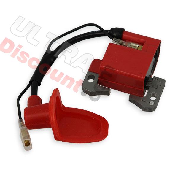 Bobina avviamento di serie per Ricambi pocket supermot (ROSSO), Ricambi pocket supermoto