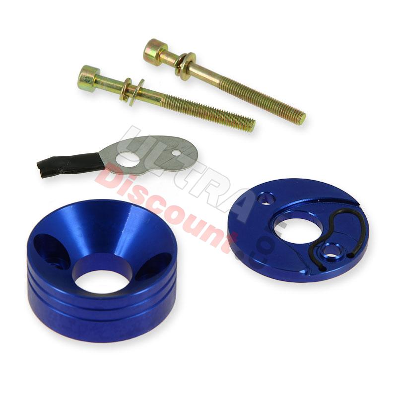 Adattatore per filtro aria di 30 mm + starter integrato (Blu), Ricambi Dirt Nitro