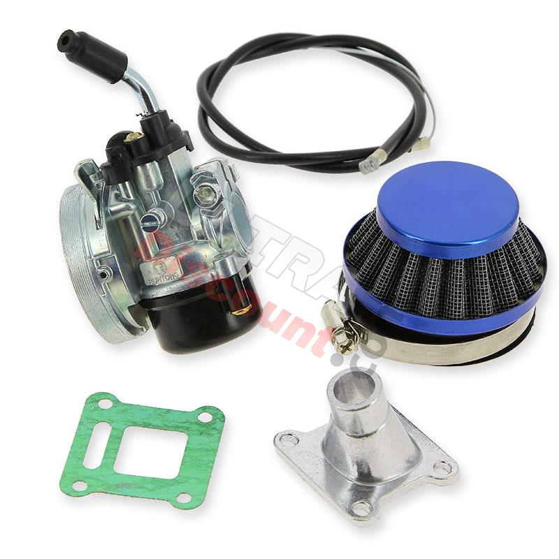 Kit carburatore 15 per mini Supermoto (Blu), Ricambi pocket supermoto