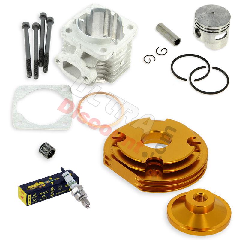 Kit 53cc 4 transferts asse di 10 mm (tipo B, oro), Ricambi Mini Moto
