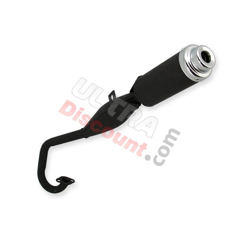 Marmitta di serie per mini moto quad argento (typo2), Ricambi mini quad