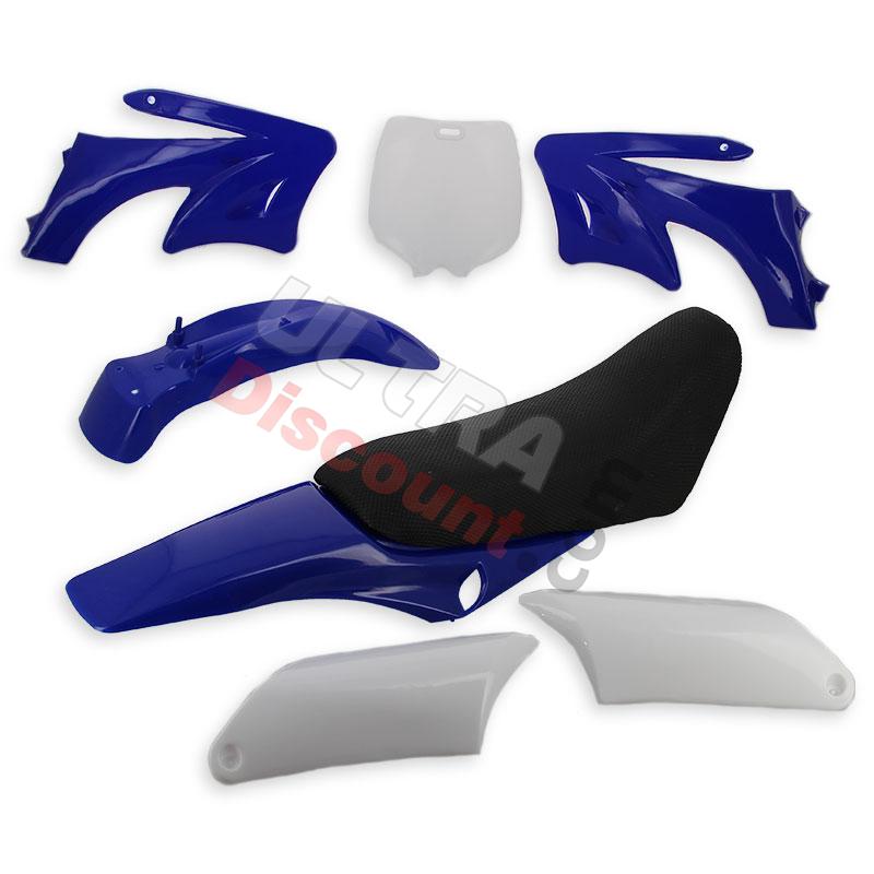 Carena per mini moto cross blu (tipo 2), Ricambi Mini moto cross Carena per mini moto cross blu (tipo 2), Ricambi Mini moto cross