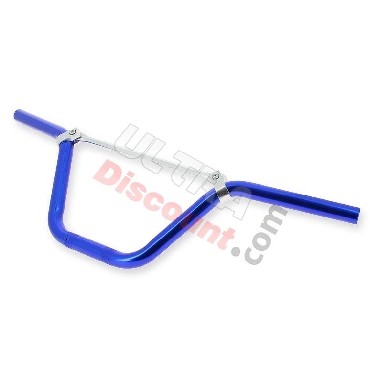 Manubrio per Mini Moto Supermotard type2 (blu), Ricambi pocket supermoto Manubrio per Mini Moto Supermotard type2 (blu), Ricambi pocket supermoto