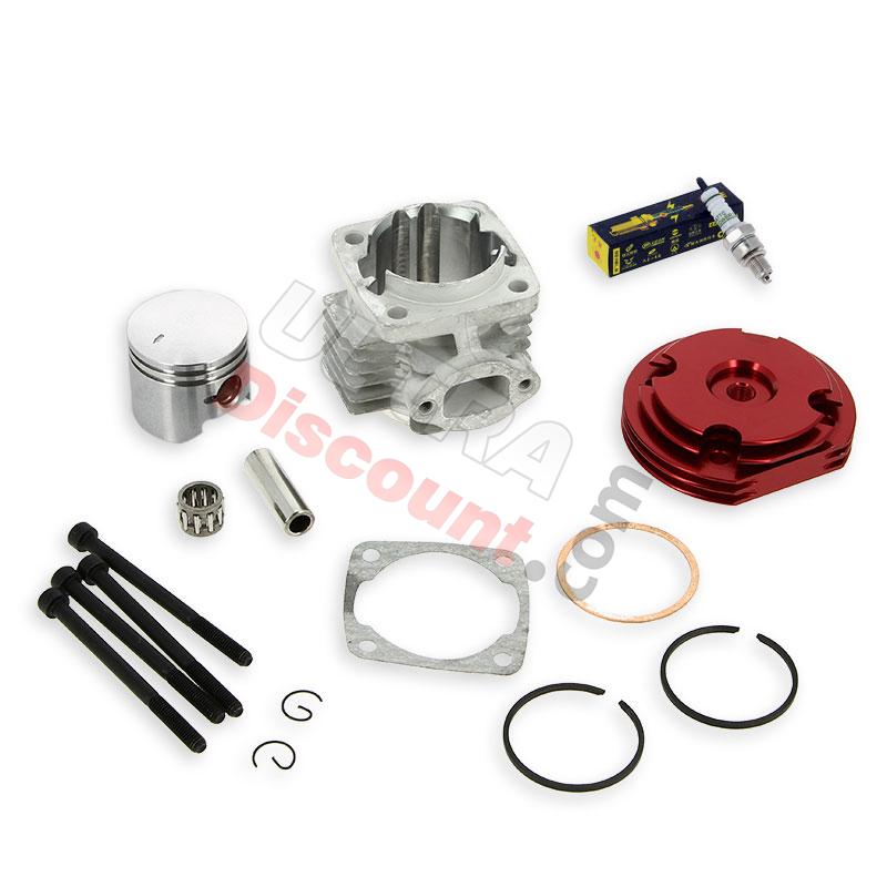 Kit 53cc 4 transferts asse di 10 mm (tipo B, Rosso), Ricambi Mini moto cross Kit 53cc 4 transferts asse di 10 mm (tipo B, Rosso), Ricambi Mini moto cross
