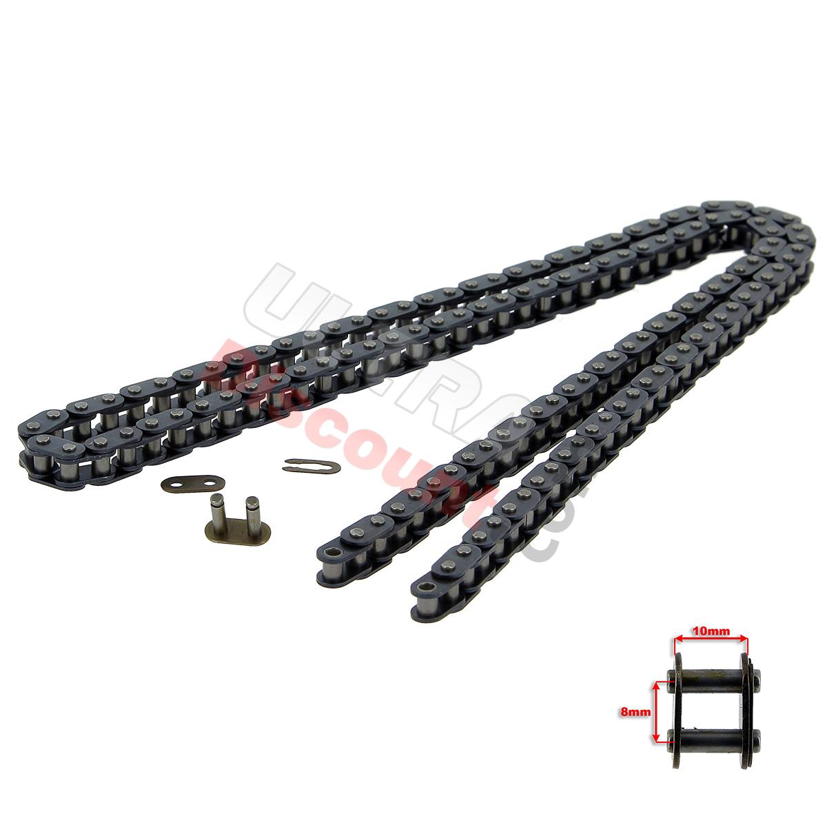 Catena rinforzata 64 Grandi Maglie per mini moto cross  (tipo TF8), Ricambi Mini moto cross