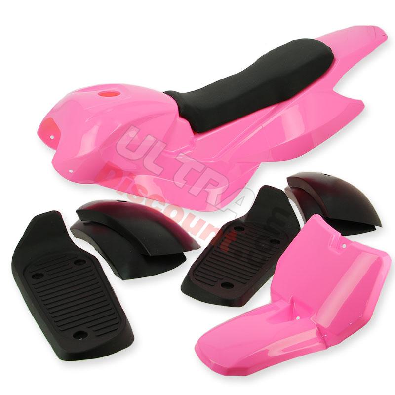 Carena mini ATV Rosa - Tipo 3, Ricambi mini quad