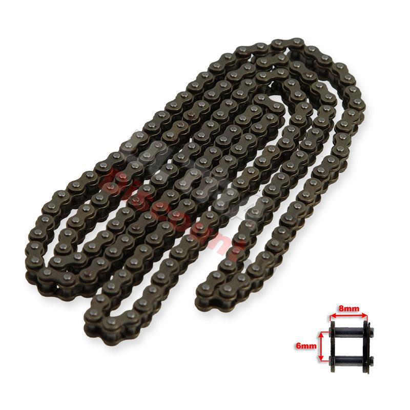 Catena Rinforzata per mini supermotard 83 Maglie Passo piccolo, Ricambi pocket supermoto