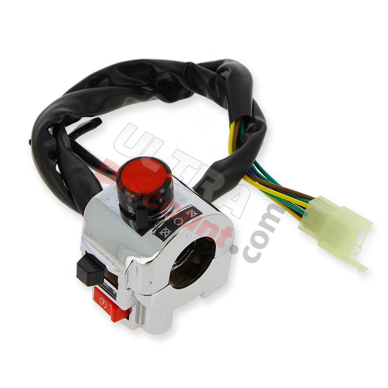 Unità comandi destra per Spy Racing 350cc F1 - Aluminio, Ricambi Quad SPY350F1 Unità comandi destra per Spy Racing 350cc F1 - Aluminio, Ricambi Quad SPY350F1