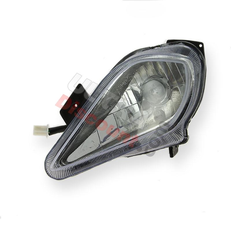 faro sinistro per Quad Spy Racing 350cc F3, Ricambi Quad SPY350F3 faro sinistro per Quad Spy Racing 350cc F3, Ricambi Quad SPY350F3