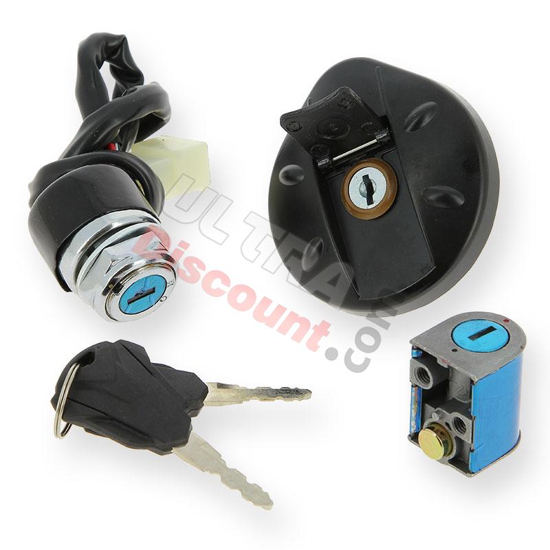 Blocchetto accensione completo per Quad Spy Racing 250cc F3, Ricambi Quad SPY250F3 Blocchetto accensione completo per Quad Spy Racing 250cc F3, Ricambi Quad SPY250F3