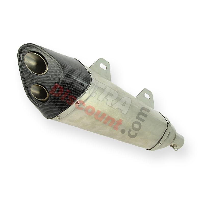 Silenziatore di scarico destro per Spy Racing 350cc F3, Ricambi Quad SPY350F3 Silenziatore di scarico destro per Spy Racing 350cc F3, Ricambi Quad SPY350F3